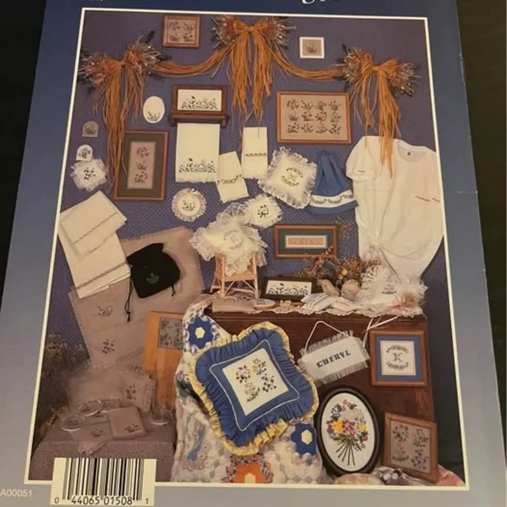 Vintage Cross Stitch Pattern Booklets Anchor, The Graph Goose, Temple Treasures